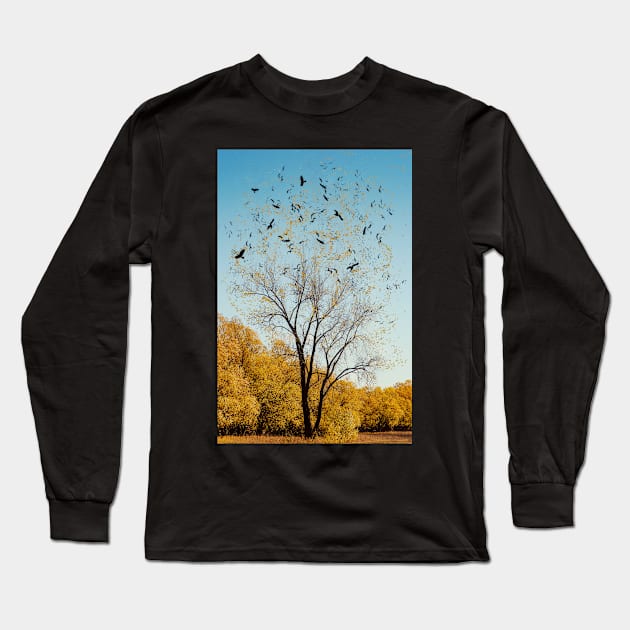 Letting Go Long Sleeve T-Shirt by Handie